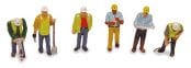 Bachmann Branchline 36-052 Civil Engineers figures x 6 (OO Gauge)