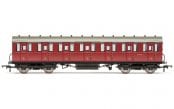 Hornby R4519B BR 51' Gresley Non-Vestibuled Suburban First E81032E (OO Gauge)