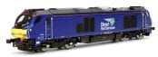 Dapol 2D-022-010D Class 68 68026 in Direct Rail Services plain blue Dcc Fitted (N Gauge)