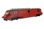 Dapol 4D-011-101 Streamlined Parcels Railcar W17W in BR crimson with Express Parcels branding (Dcc Ready) OO Gauge