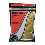 Woodland Scenics WT61 Bag Of Coarse Turf - Yellow Grass (Multiple Scales)