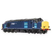 Accurascale Class 37607 Direct Rail Services blue with original logos Dcc Ready (OO Gauge)