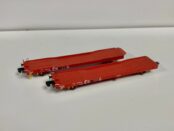 Revolution Trains OO-IPA-111A IPA Car Carrier Twin Set STVA Red (OO Gauge)