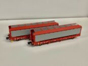 Revolution Trains OO-IPA-141A IPA Car Carrier Twin Set Covered (OO Gauge)