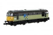 Dapol 2D-001-007 Class 33/0 33042 in Railfreight Construction sector triple grey (N Gauge)