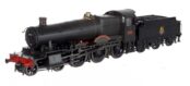 Dapol 4S-001-005D Dcc Fitted Class 78xx 'Manor' 4-6-0 7819 "Hinton Manor" in BR black with early emblem (OO Gauge)