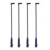 Bachmann Branchline 44-543 Metal Platform Lamp Posts Pack of 4 (OO Gauge)