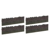 Bachmann Branchline 44-595 Sleeper Built Fencing Pack of 4 (OO Gauge)