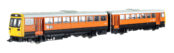 Dapol 2D-142-004 Class 142 'Pacer' 2 car DMU 142001 in Greater Manchester / GMPTE orange and tan Dcc Ready (N Gauge)