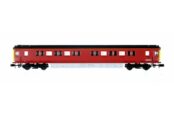 Dapol 2P-006-008 Mk 3 SLE sleeper DB977989 in Serco / Fastline departmental red (N Gauge)