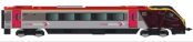 Dapol 2D-023-003 Class 221 5 Car Set 221136 In CrossCountry Livery (N Gauge)