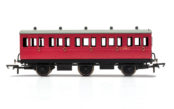 Hornby R40078A 6 wheel 3rd E31085E in BR crimson new tooling (OO Gauge)