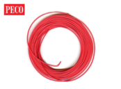 Peco PL-38R Red Connecting Wire (OO Gauge)