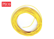 Peco PL-38Y Yellow Connecting Wire (OO Gauge)