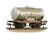 Bachmann Branchline 38-778A 14T Class A Anchor-Mounted Tank Wagon 'National Benzole' Silver (OO Gauge)