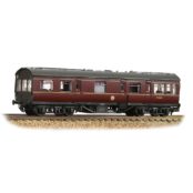 Graham Farish 374-880 LMS 50ft Inspection Saloon BR Maroon (Black Ends) (N Gauge)