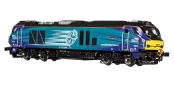 Dapol 2D-022-012 Class 68 68016 "Fearless" in Direct Rail Services blue (N Gauge)