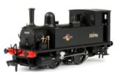 Dapol 4S-018-005D LSWR Class B4 0-4-0T 30096 in BR black with late crest (OO Gauge)