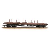 Bachmann Branchline 38-154 BR BDA Bogie Bolster BR Bauxite (TOPS) Weathered (OO Gauge)