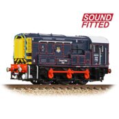 Graham Fraish 371-015ESF Dcc Sound Class 08 08833 'Liverpool Street Pilot' BR/GER Lined Blue Early Emblem (N Gauge) Free Post)