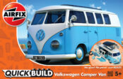 Airfix J6024 QUICKBUILD VW Camper Van blue