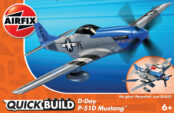 Airfix J6046 QUICKBUILD D-Day P-51D Mustang