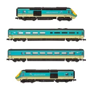 Dapol 2D-019-015 Class 43 HST Book Set in Midland Mainline livery - 43066, 43077 & two Mk 3 coaches (N Gauge) Free Postage