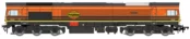 Dapol 4D-005-008 Dcc Ready Class 59/2 59206 'John F Yeoman' in Freightliner orange (OO Gauge) Free Postage