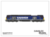 Cavalex Models Class 60028SF In Cappagh Livery Sound Fitted (OO Gauge) Free Postage