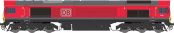 Dapol 2D-066-001D Class 66 66001 in DB Cargo UK red Dcc Fitted (N Gauge) Free Postage