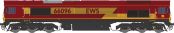 Dapol 2D-066-002S Class 66 66096 in EWS maroon & gold Dcc Sound Fitted (N Gauge) Free Postage