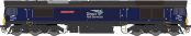 Dapol 2D-066-008S Class 66 66428 'Carlisle Eden Mind' in Direct Rail Services plain blue Dcc Sound Fitted (N Gauge) Free Postage