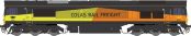 Dapol 2D-066-009 Class 66 66846 in Colas Rail Freight yellow, orange & black Dcc Ready (N Gauge) Free Postage