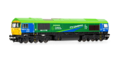 Hornby R30151 GBRf, HS2 Class 66, Co-Co, 66796 'The Green Progressor' - Era 11  (OO Gauge)