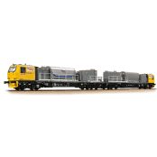 Bachmann Branchline 31-578 Windhoff MPV 2-Car Set Network Rail Yellow (OO Gauge)