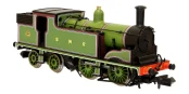 Dapol 2S-016-006 Class M7 0-4-4T 245 in London & South Western Railway lined green with 'S W R' lettering (N Gauge)