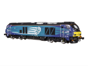 Dapol 4D-022-026D Class 68 68033 'The Poppy' in Direct Rail Services compass blue Dcc Fitted (OO Gauge) Free Postage