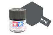 Tamiya X-10 Mini Acrylic Gun Metal Gloss 10ml