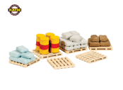 Ratio 221 Pallets, Sacks and Barrels (N Gauge)