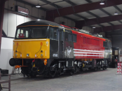 Dapol 2D-087-003 Class 87 87035 "Robert Burns" in Virgin Trains Livery Dcc Ready N Gauge (Free Postage)