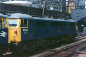 Dapol 2D-087-005 Class 87 87101 "Stephenson" in BR Blue Livery Dcc Ready N Gauge (Free Postage)