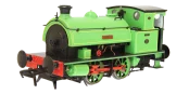 Dapol 4S-024-001 Hawthorn Leslie 0-4-0ST 4 "Asbestos" in Turner Brothers green with yellow lining Dcc Ready (OO Gauge) Free Postage