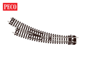 Peco ST-44 Curved Turnout, Right Hand (N Gauge)