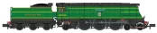 Dapol 2S-034-001 Class 7P6F Bulleid Streamlined Battle of Britain 4-6-2 21C164 "Fighter Command" in SR malachite green Dcc Ready (N Gauge) Free Postage