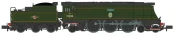 Dapol 2S-034-002S Class 7P6F Bulleid Streamlined Battle of Britain 4-6-2 34066 "Spitfire" in BR green with late crest Dcc Sound (N Gauge) Free Postage