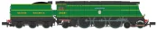 Dapol 2S-034-008D Class 7P6F Bulleid Streamlined Battle of Britain 4-6-2 34081 '92 Squadron' in SR malachite green with British Railways lettering Dcc Fitted (N Gauge) Free Postage