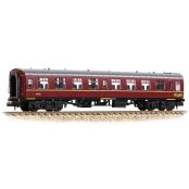 Graham Farish 374-018A BR Mk1 TSO Tourist Second Open 4960 West Coast Railway Company Maroon (N Gauge)