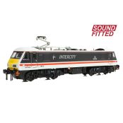 Graham Farish 371-780ASF Class 90/0 90006 'High Sheriff' BR InterCity (Swallow) Dcc Sound (N Gauge)