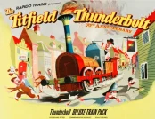 Rapido Trains UK 922001 Titfield Thunderbolt deluxe train pack with 0-4-2 'Thunderbolt', 'Dans House' and Toad brake van - Digital sound fitted (OO Gauge)