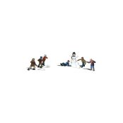 Scenic Accents WA2183 Snowball Fight (N Gauge)